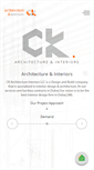Mobile Screenshot of ckarchitecture.com